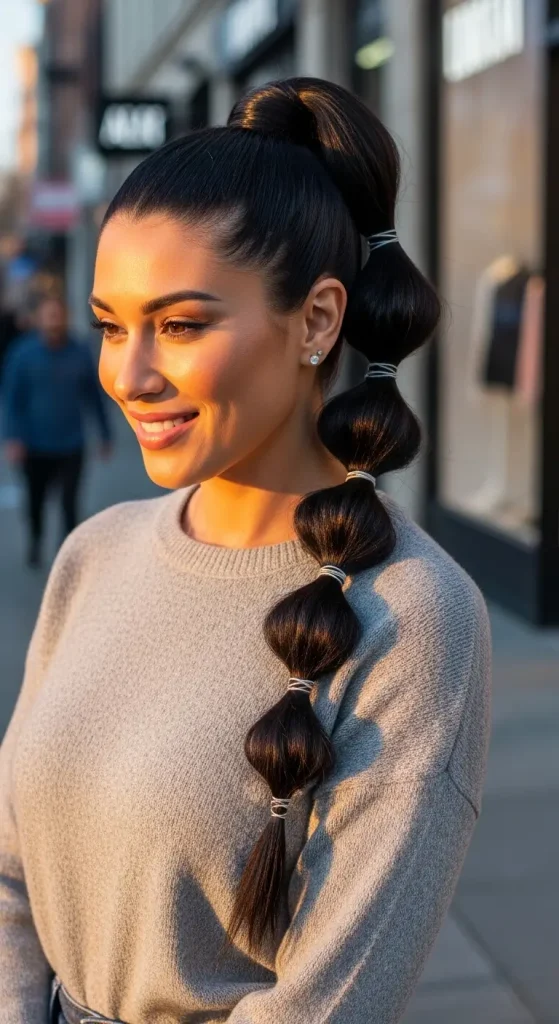 Bubble Ponytail