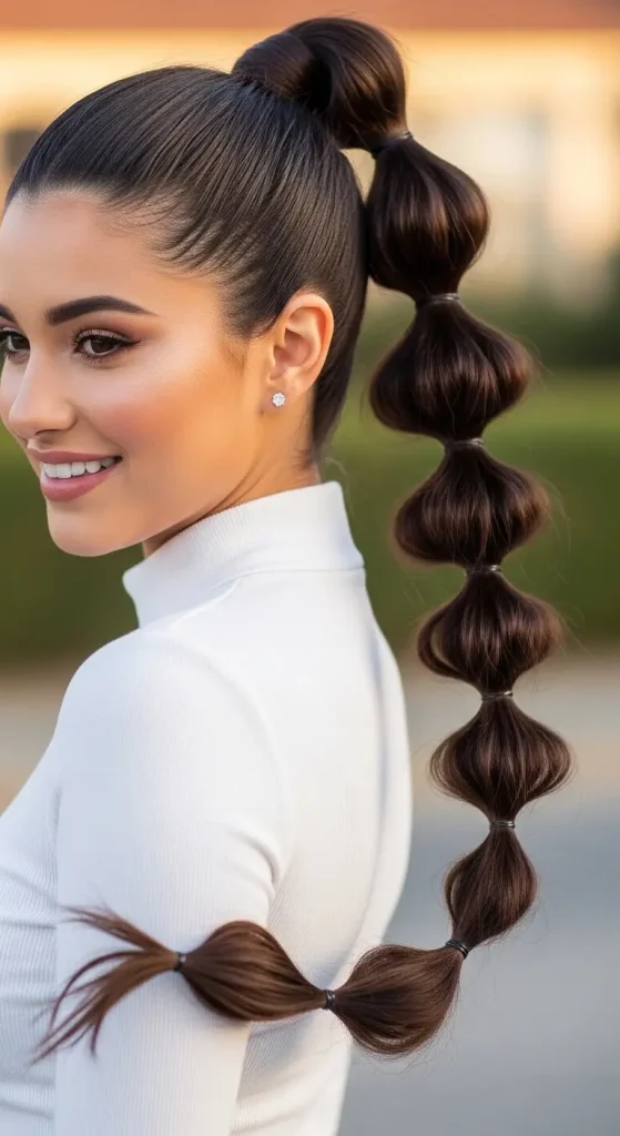 Bubble Ponytail