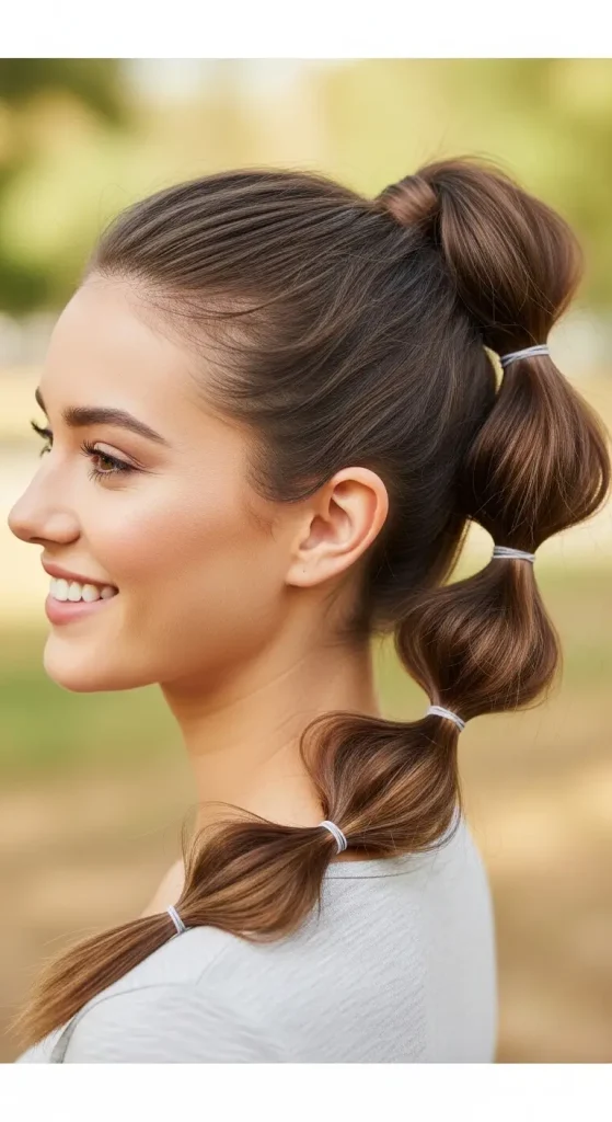 Bubble Ponytail