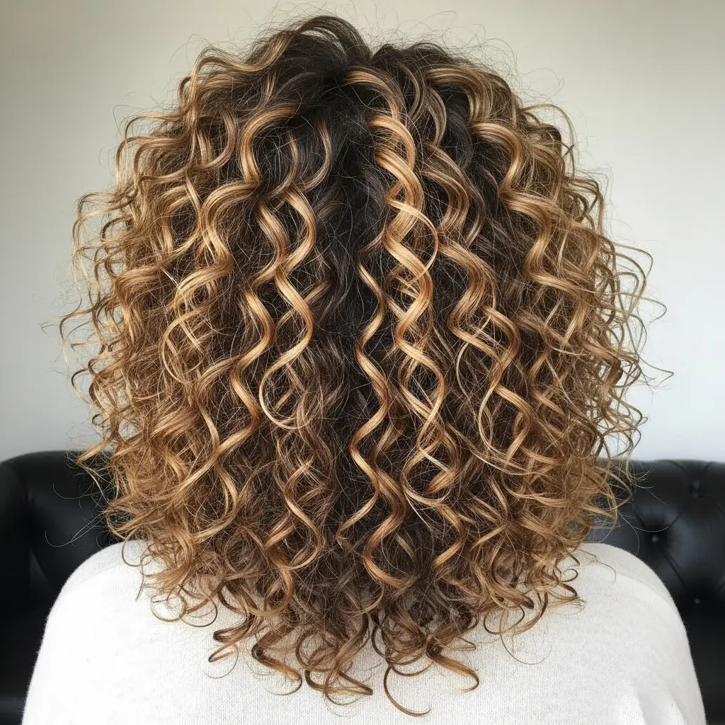 Calico Hair Curly Colour Ideas