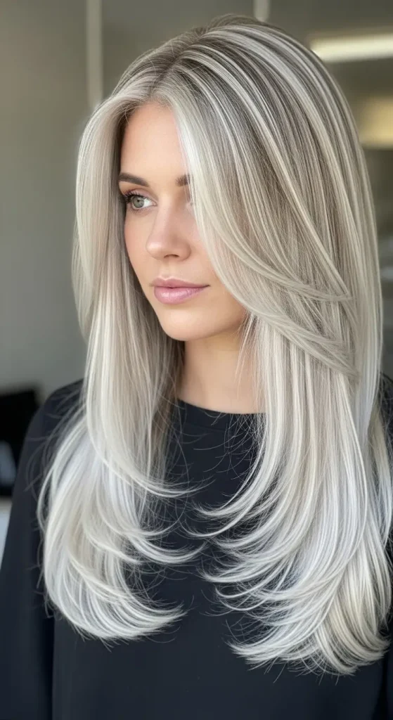 Calico Hair with Platinum Touches