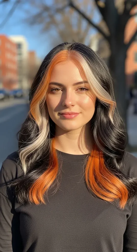 Calico Hair with Shadow Roots