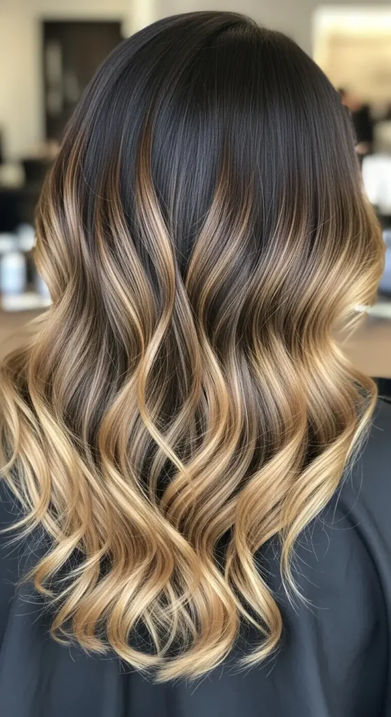 Chestnut Infused Dark Brown Hair