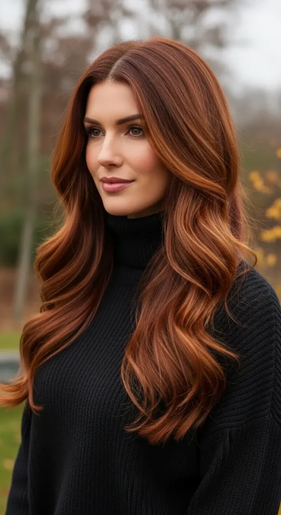Chocolate Brown Balayage