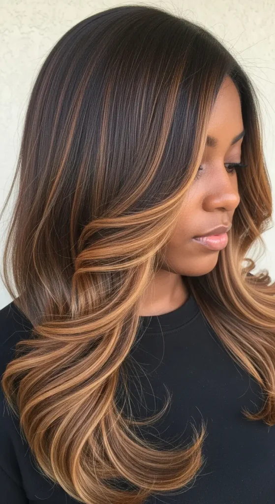 Chocolate Brown Balayage Blend