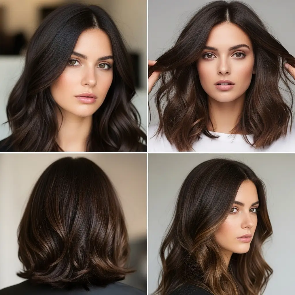 Chocolate Brown Hair Colour Ideas