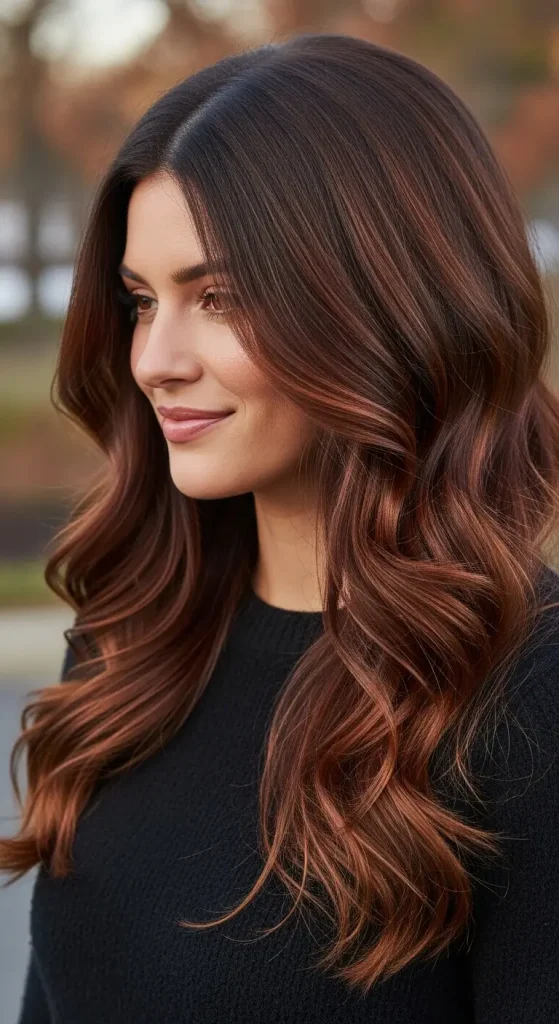 Cinnamon Dark Brown Hair