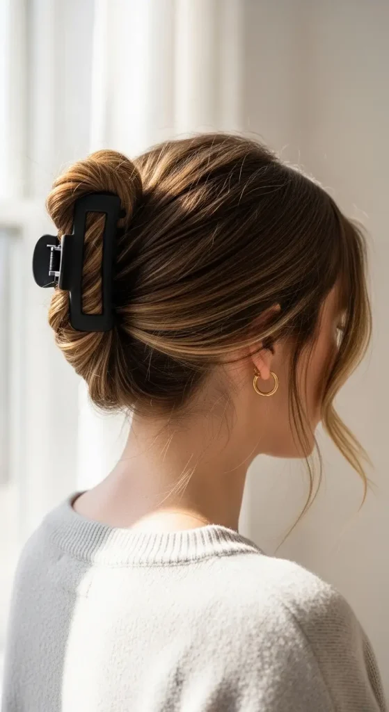 Claw Clip Updo