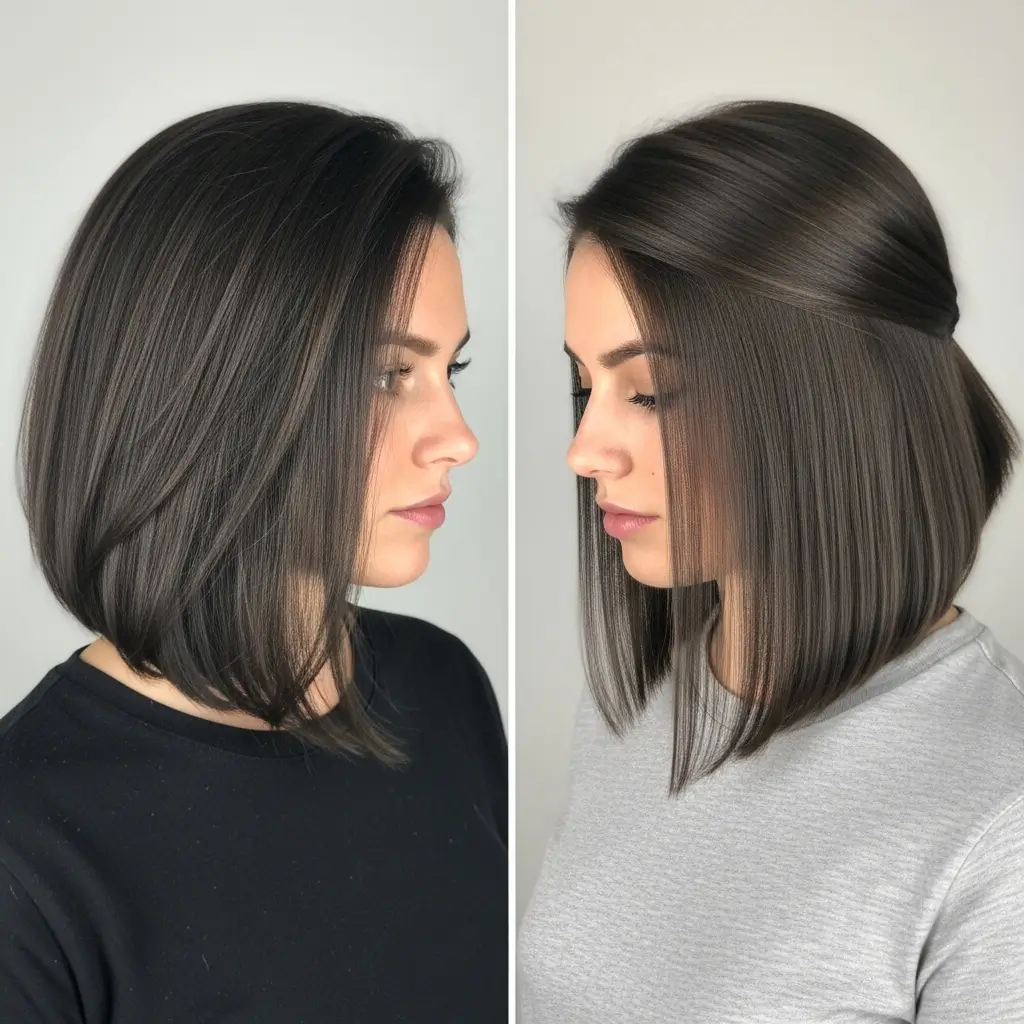 Dark Brown Hair with Dimension