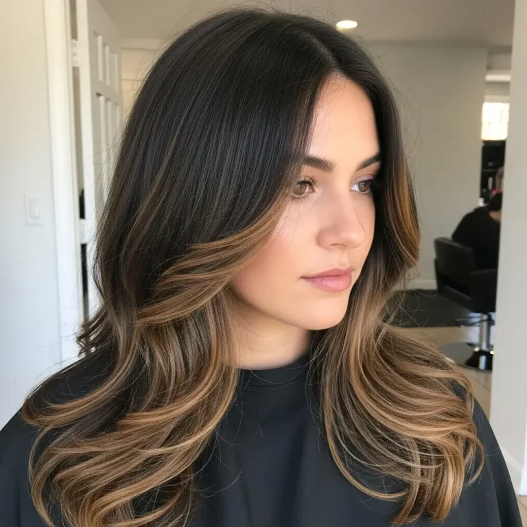 Dark Brown hair Balayage