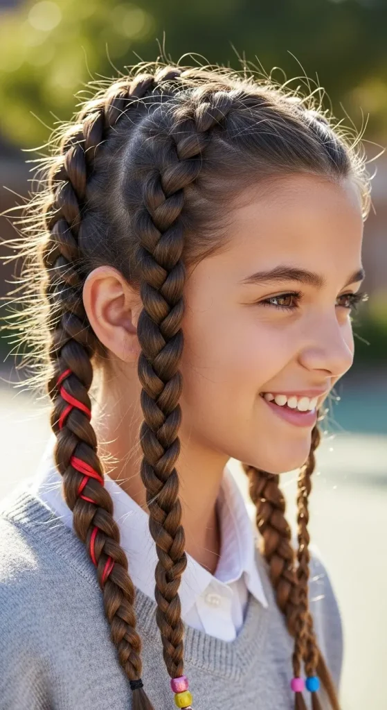 Double Dutch Braids