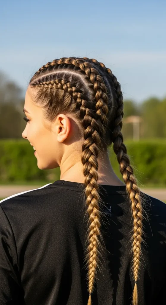 Double Dutch Braids