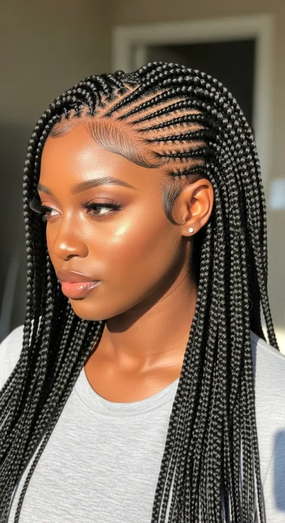 . Feed-In Braids