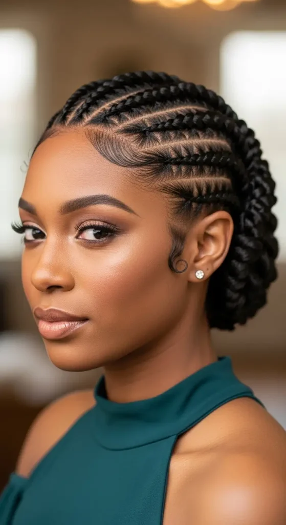 Flat Twist Updo