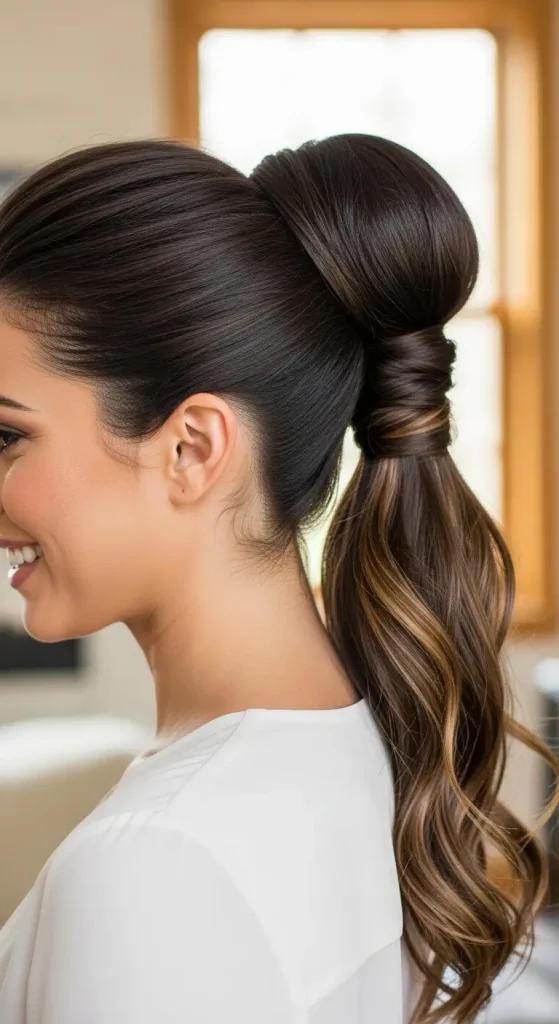 French Twist Ponytail