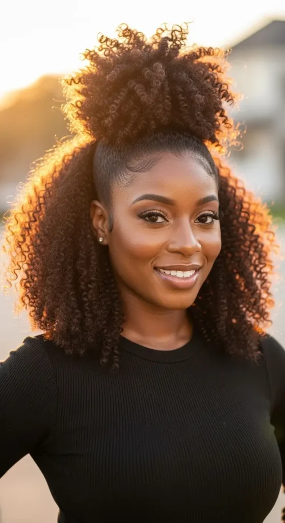 High Puff Ponytail