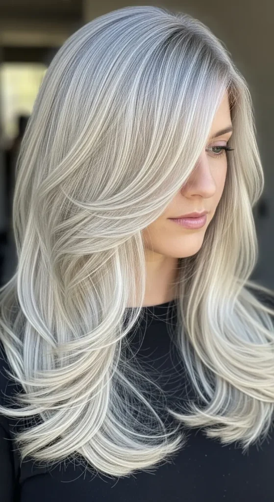 Icy Calico Hair