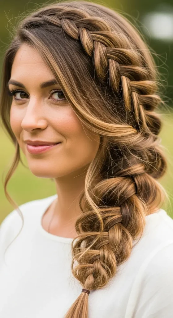 Loose Side Braid