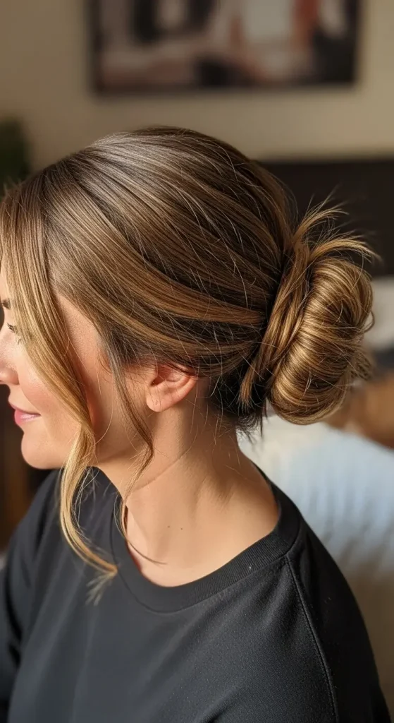 Messy Low Bun
