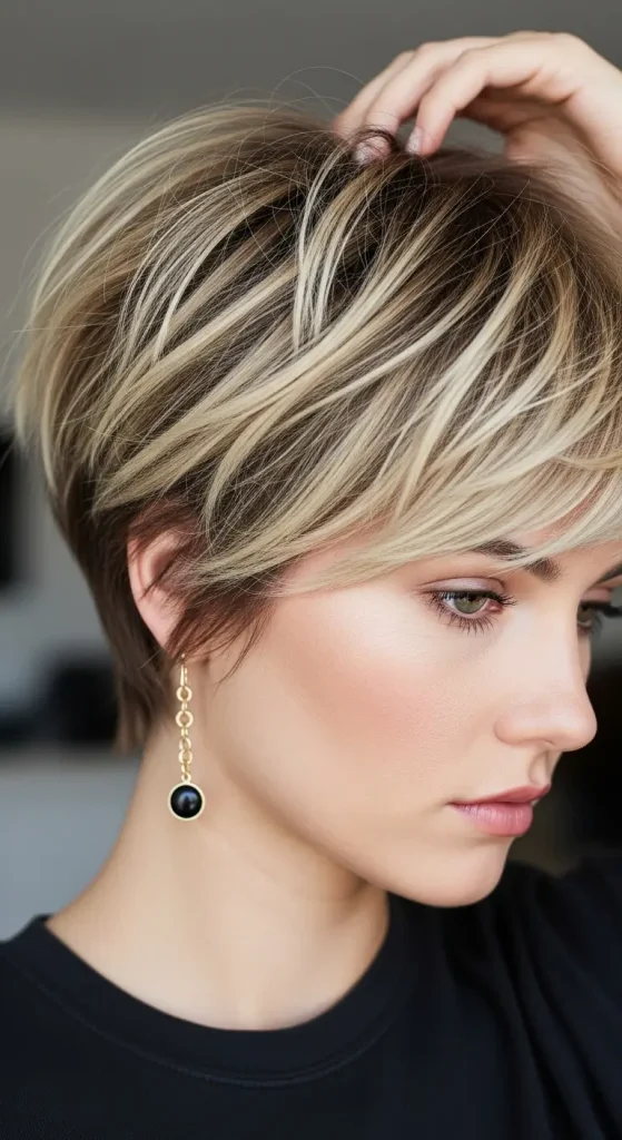 Messy Pixie Cut