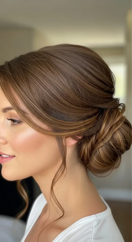 Messy Side Bun