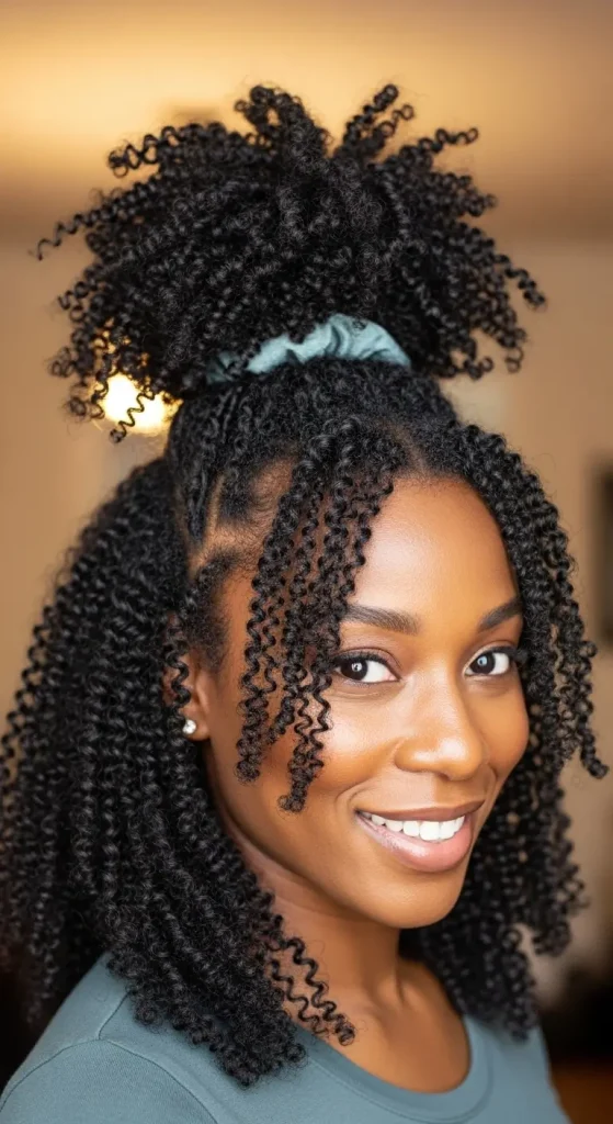 Pineapple Updo