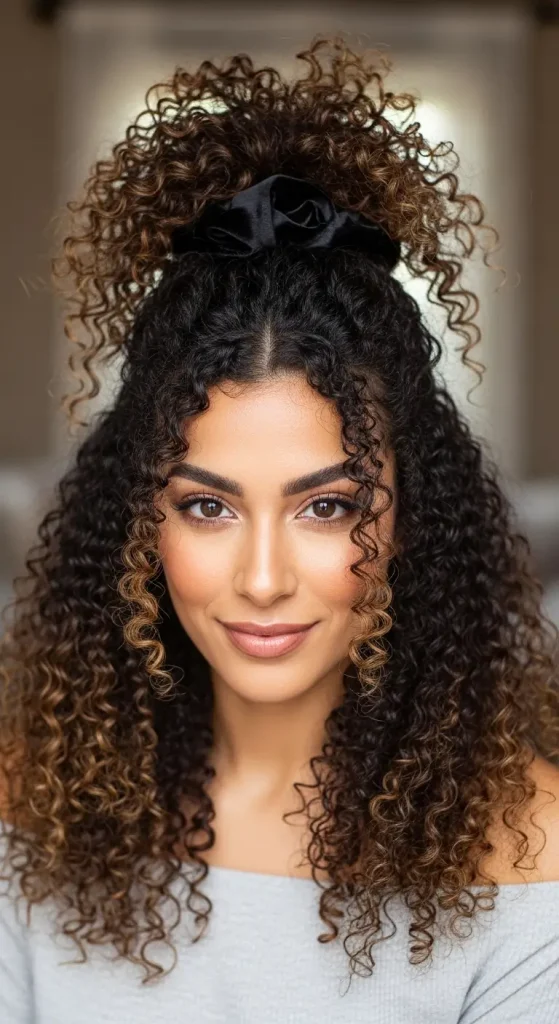 Pineapple Updo
