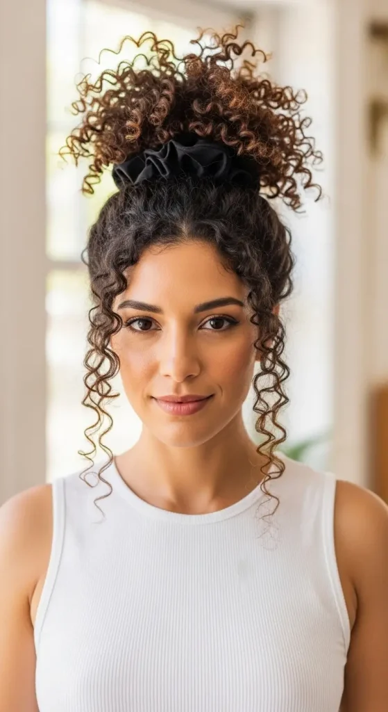 Pineapple Updo