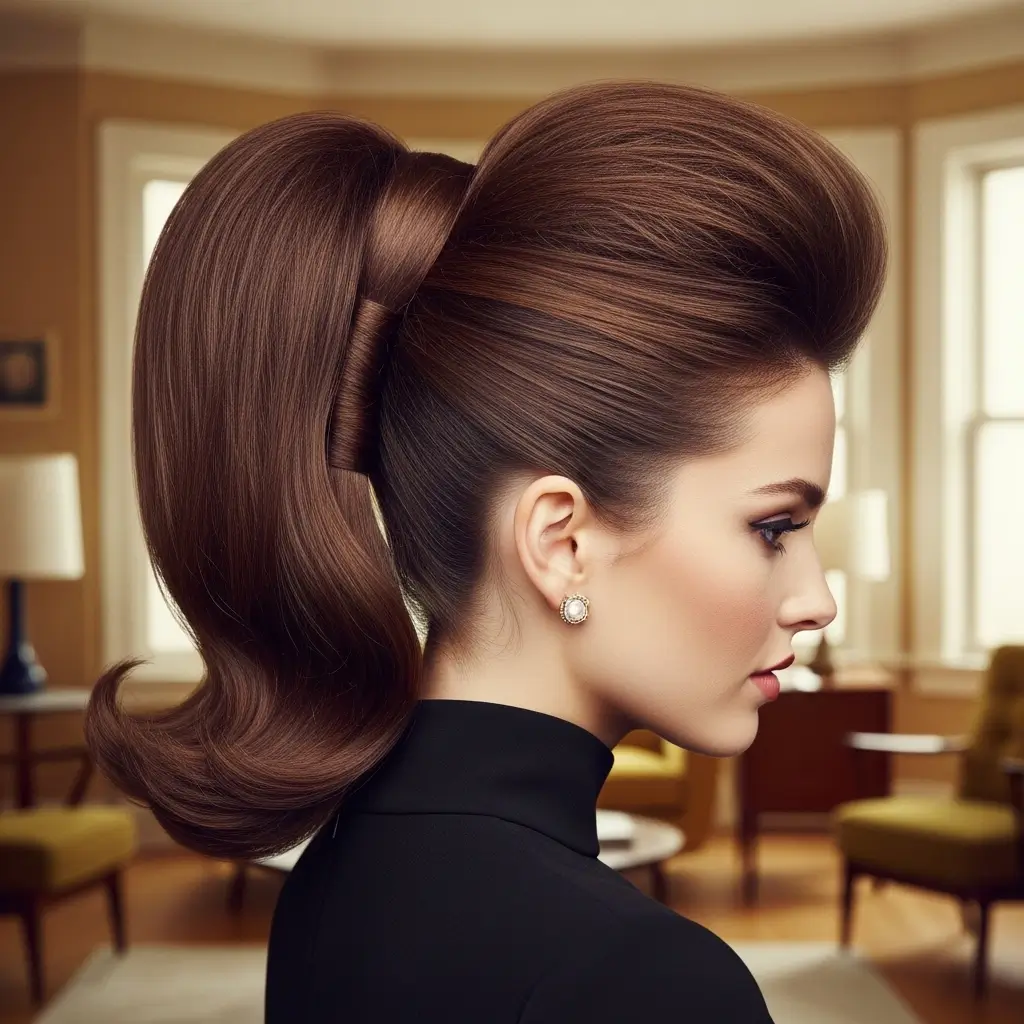 Retro High Ponytail