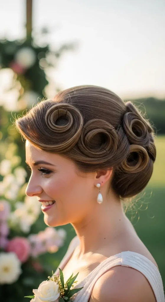 Rolled Updo