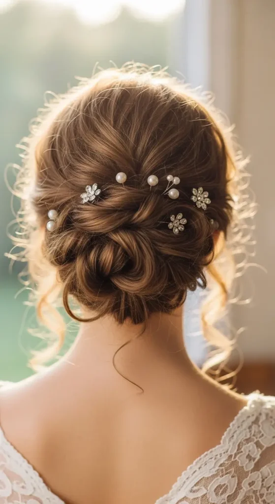 Romantic Curly Updo