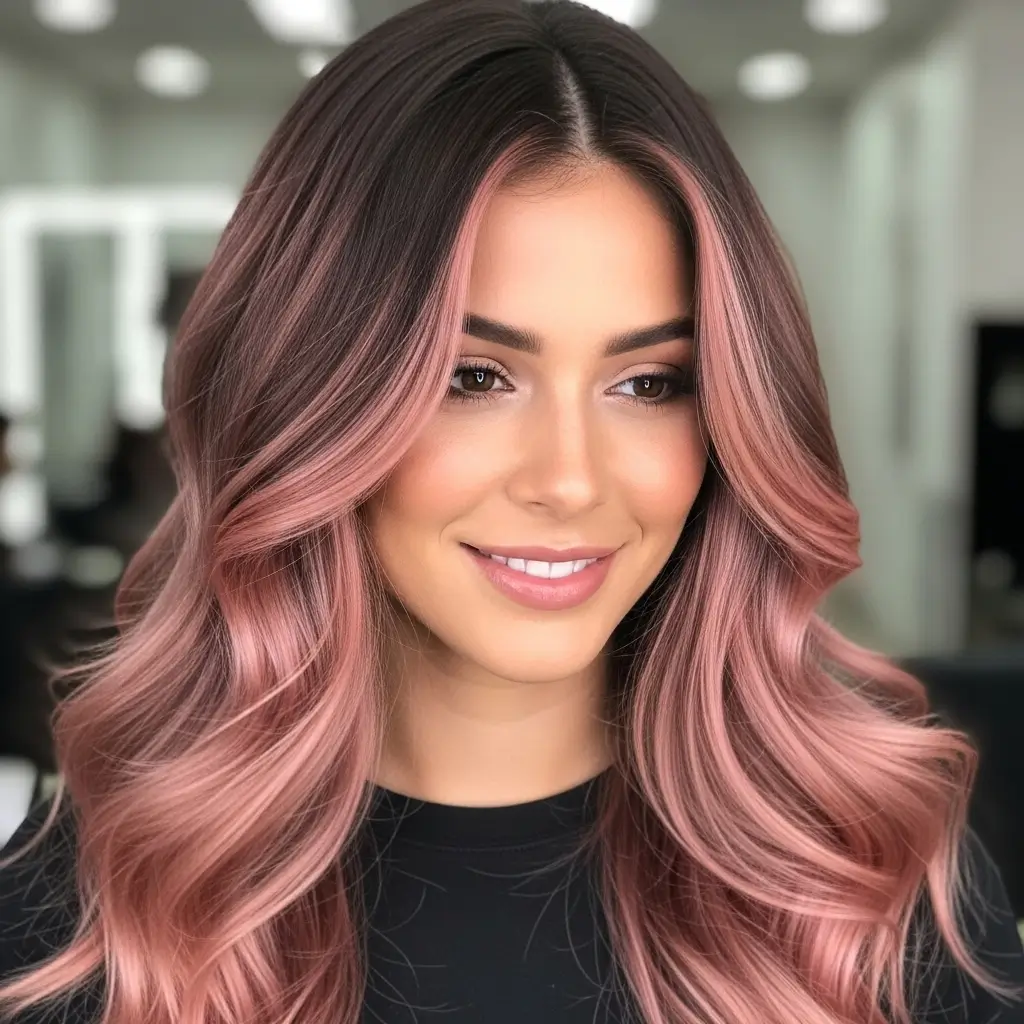 Rose Gold Highlights