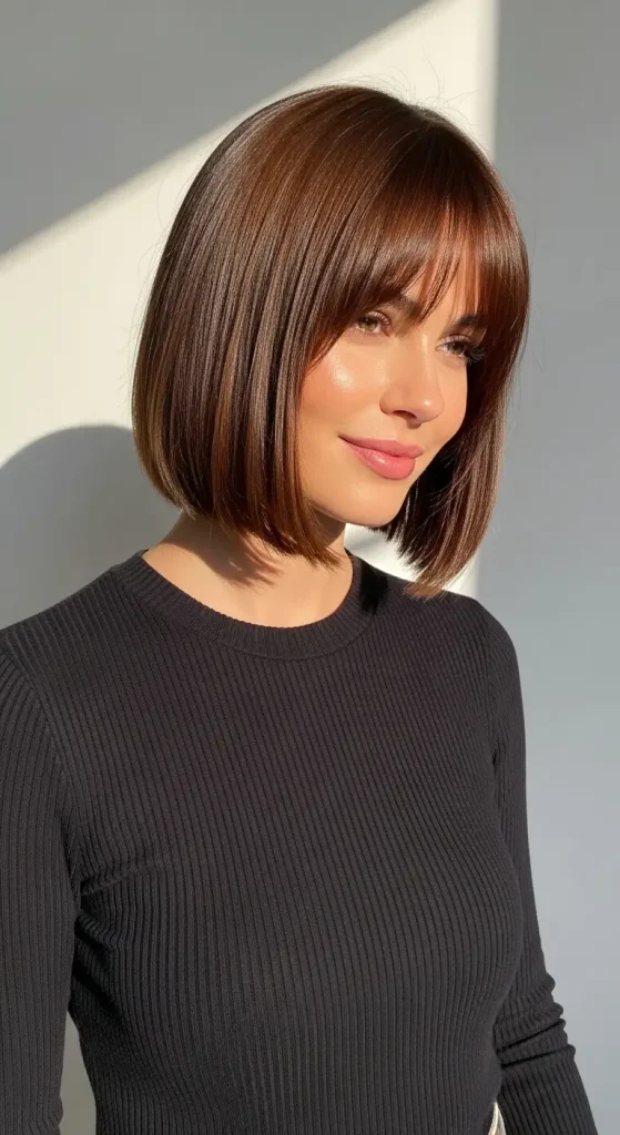 Short Hair with Side Pins