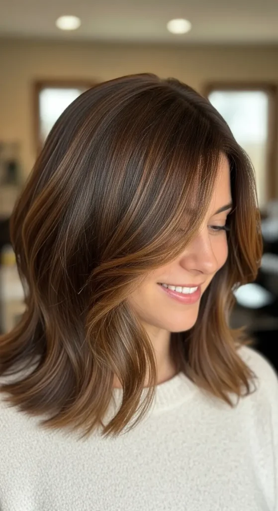 Shoulder Length Hair with Under Layers