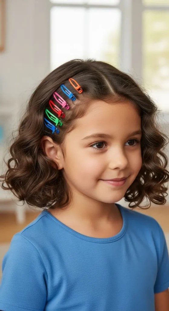 Simple Clipped Curls