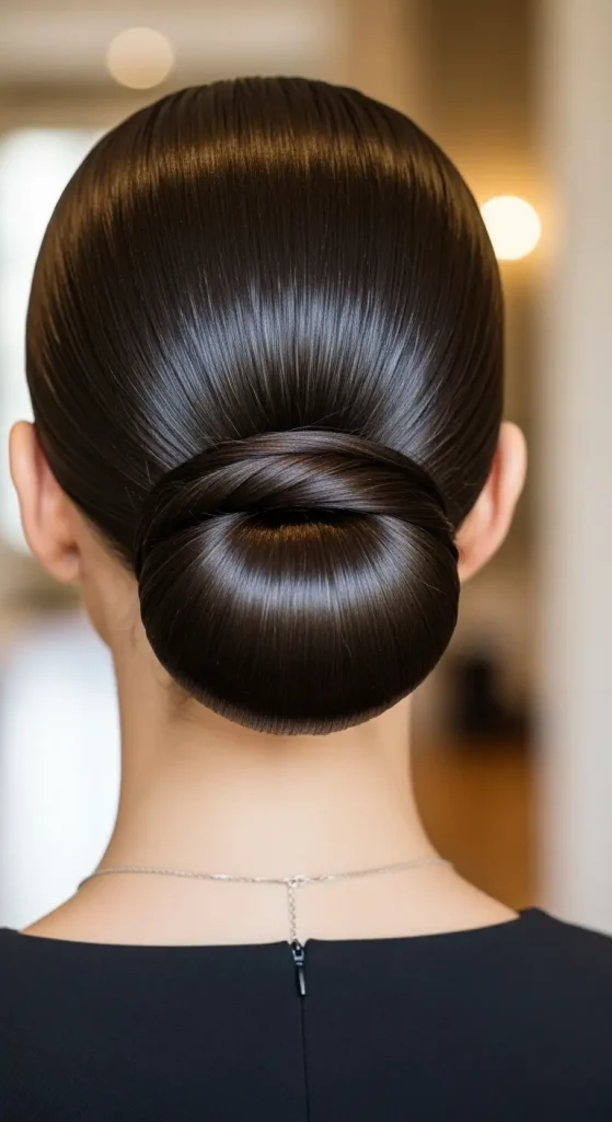 Sleek Low Bun