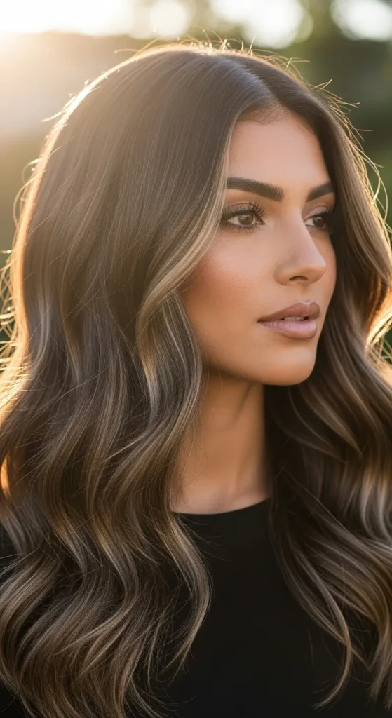 Smoky Mocha Dark Brown Hair