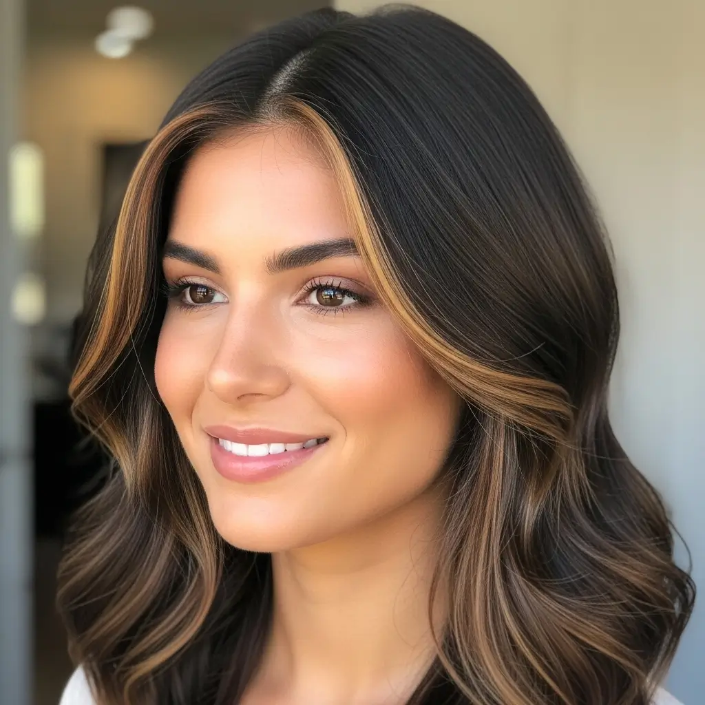 Subtle Face-Framing Highlights