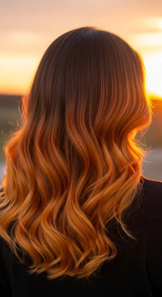 Sunset Calico Ombre