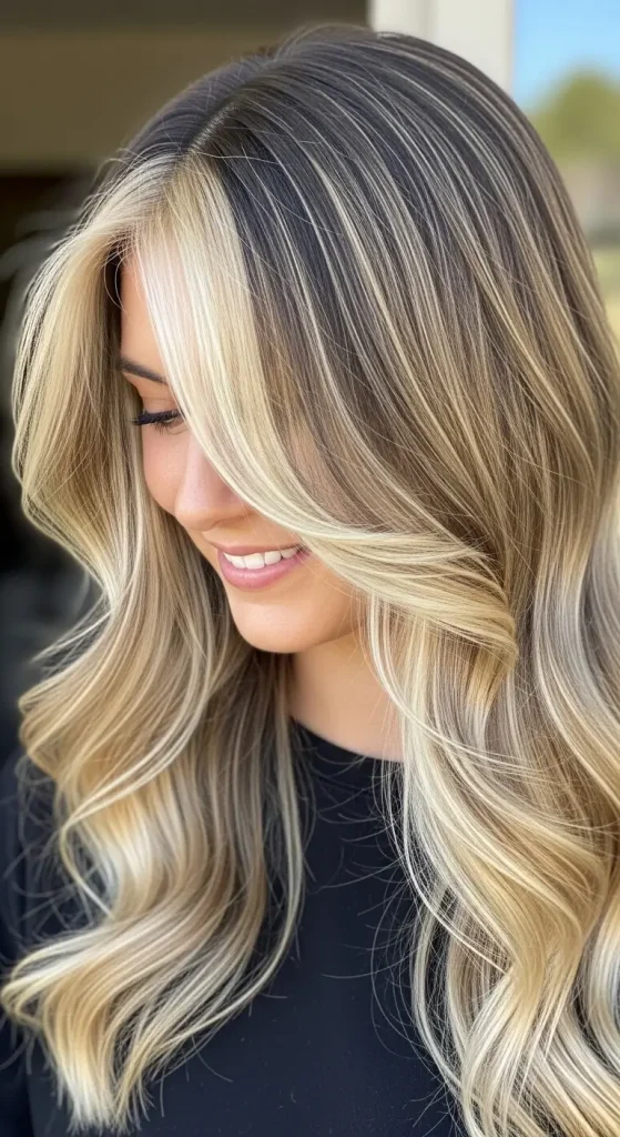 Sunset-Inspired Calico Hair