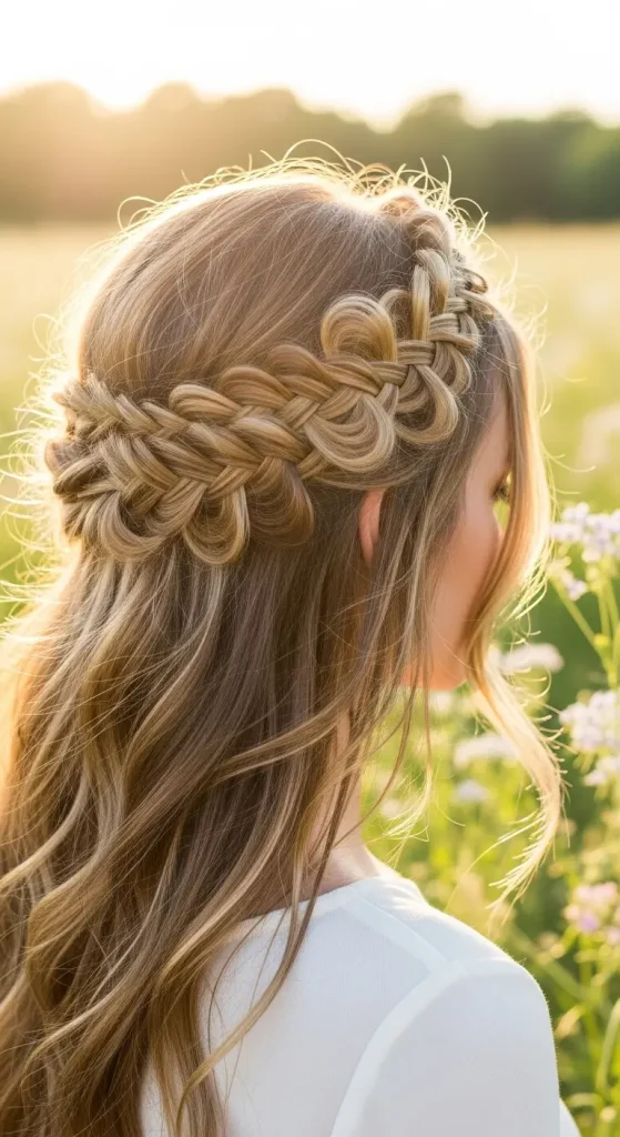 Twisted Crown Braid