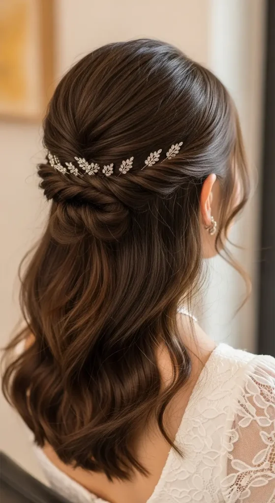 Twisted Half-Updo