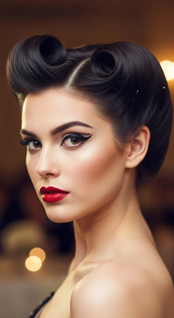 Vintage Victory Rolls