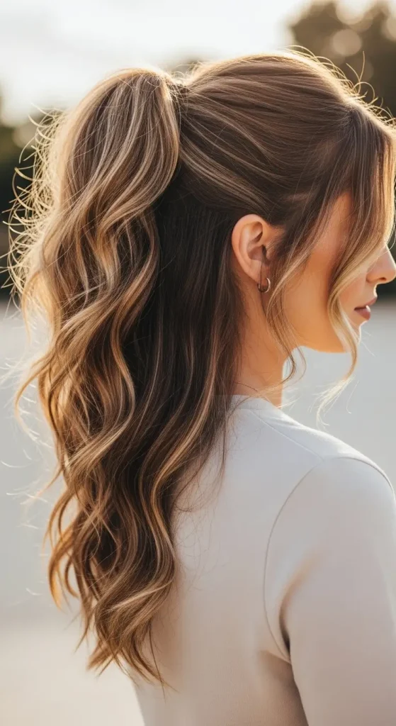 Wavy Ponytail