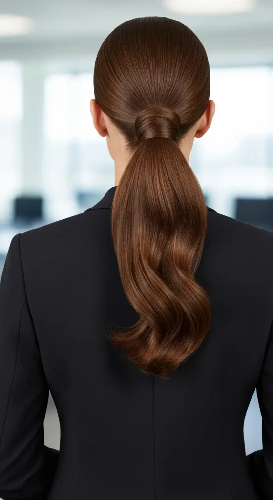 Wrapped Ponytail