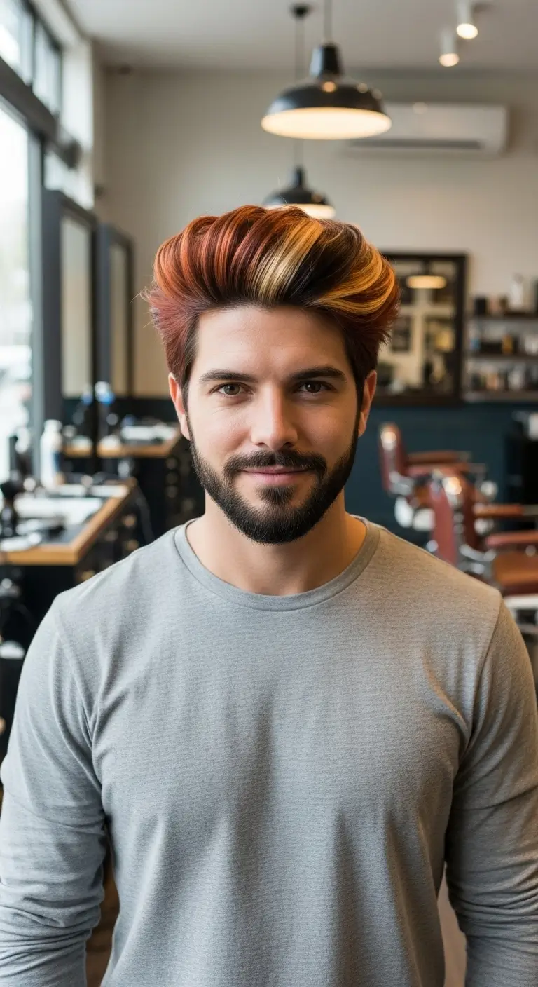calico hair men