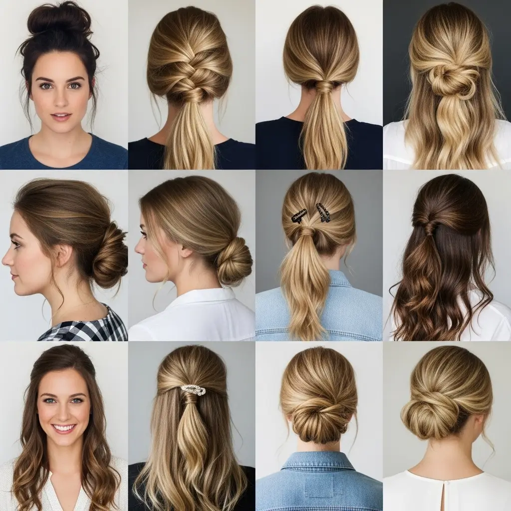 cute hairstyles easy