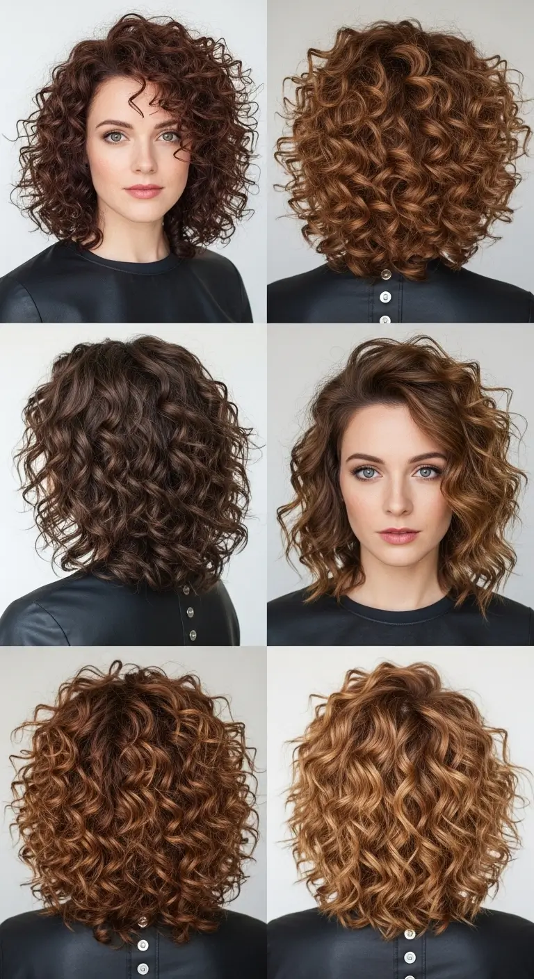 cute hairstyles for curly hair