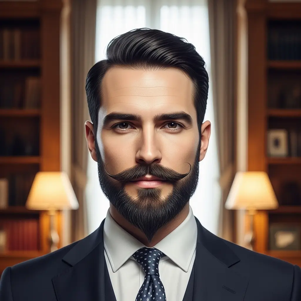 Angular Van Dyke Beard