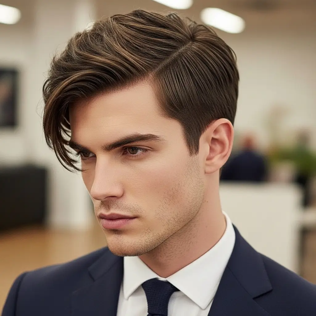 Bob with Side Part